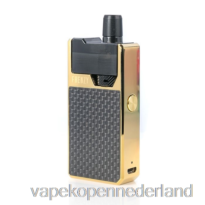 Elektronische Sigaret Vape Geek Vape Frenzy Pod-systeem Goud / Koolstofvezel